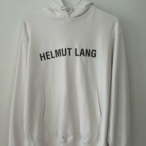 Helmut Lang White Core Hoodie